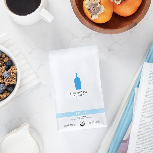 Blue Bottle Whole Bean Organic Coffee, Bright - Image 2
